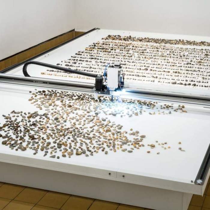 An Incredible Machine That Amazingly Sorts Random River Stones By Their Geological Age