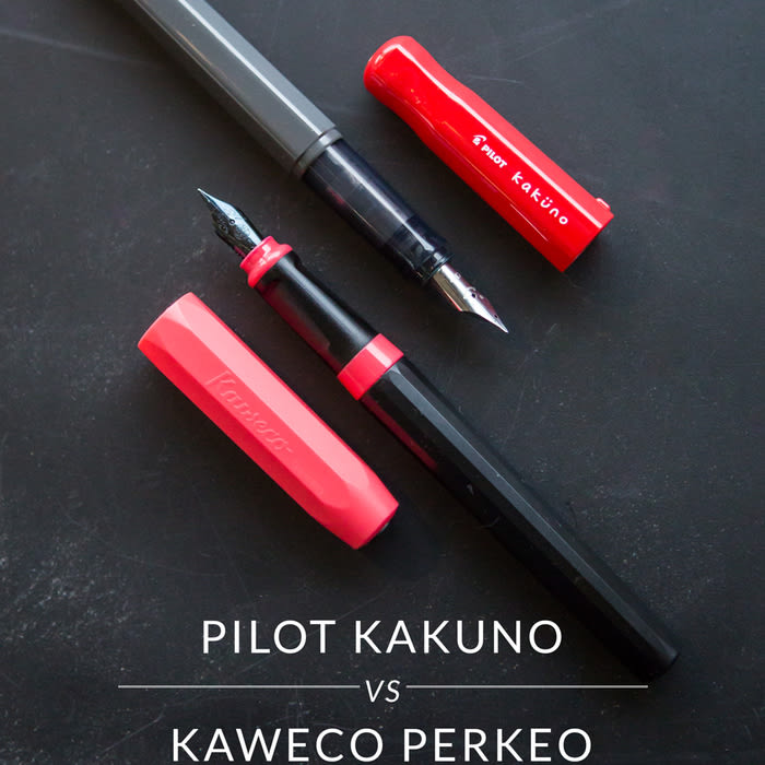Pilot Kakuno vs. Kaweco Perkeo: Fountain Pen Battle