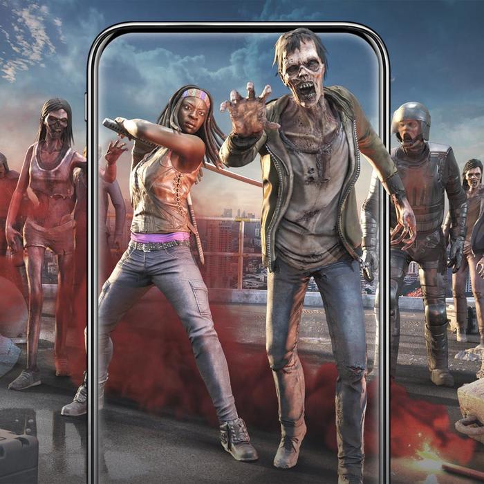 The Walking Dead AR game is here and it's terrifying
