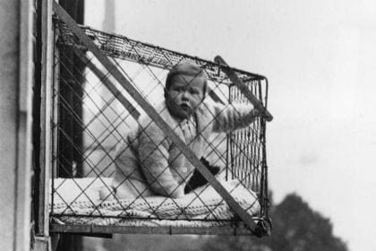 A Brief and Bizarre History of the Baby Cage