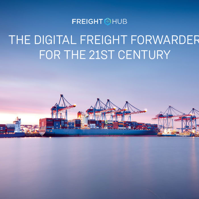 The digital freight forwarder for the 21st century