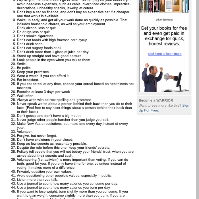 71 Things You Can Do