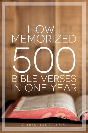 Fun & Easy Way To Memorize Bible Verses (Step-By-Step)