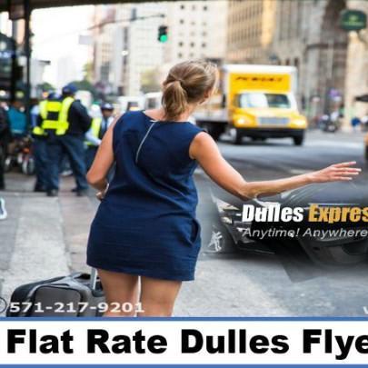 Flat Rate Dulles Flyer Cab for you - 571-217-9201