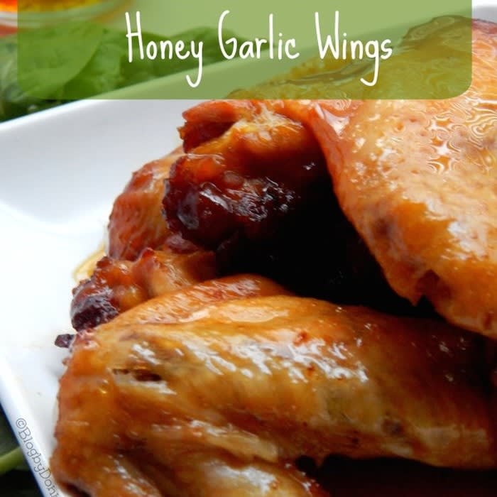 Slow Cooker Honey Garlic Wings Recipe