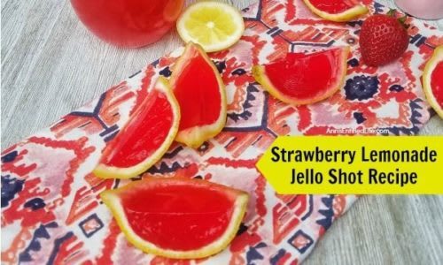 Strawberry Lemonade Jello Shots Recipe