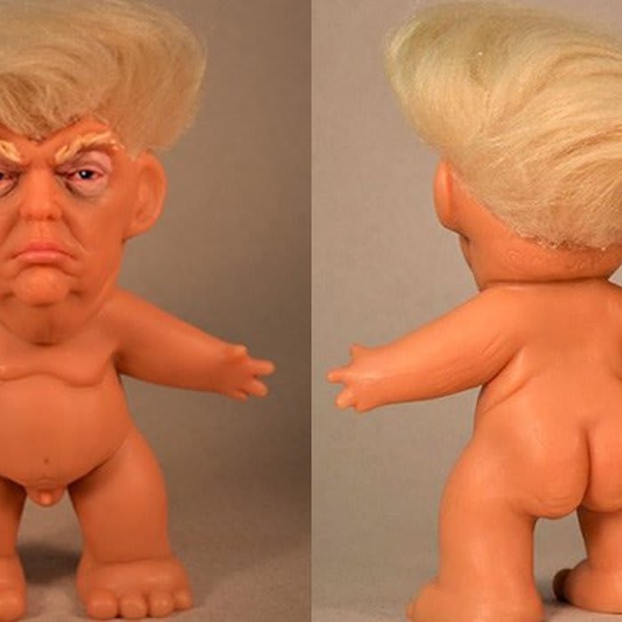 Ex-Disney sculptor crowdfunds mass production of a naked Trump troll doll