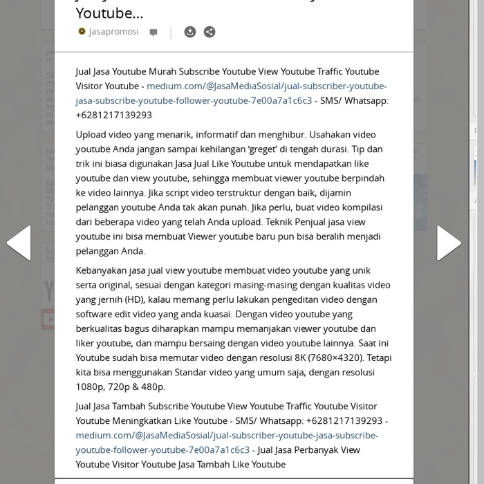 Jual Jasa Subscribe Youtube Murah Jasa View Youtube Indonesia