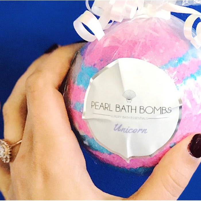 This Bath Bomb Is Inspired by Unicorns but Has the Perks of a Leprechaun