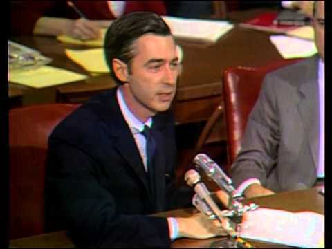 Mr. Rogers - Testimony Before the U.S. Senate on Funding for PBS