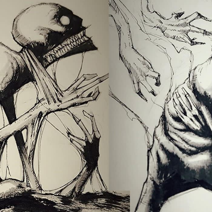 These Dark Drawings Capture the Struggle That Comes With Different Mental Illnesses