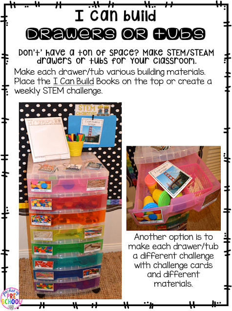 Make STEM Drawers to Keep Materials Together