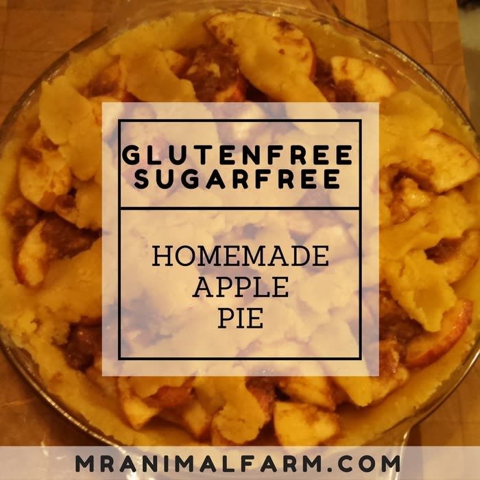 Gluten Free, Sugar Free Apple Pie - Delicious & Easy! -
