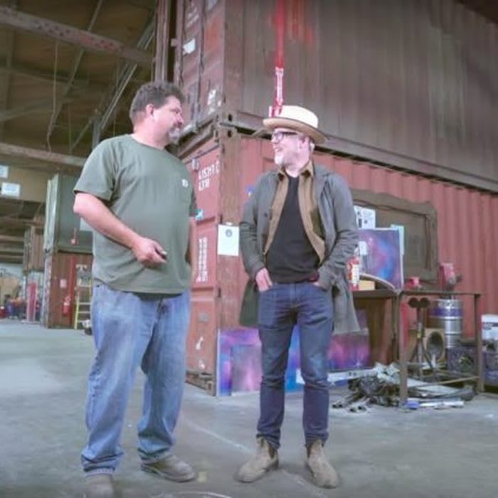 Adam Savage Tours NIMBY, An Enormous Industrial Art Space in Oakland, California