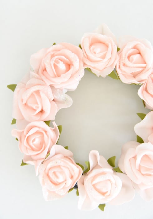 How to Make a Wreath with Faux Flowers