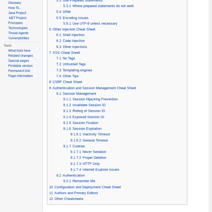 PHP Security Cheat Sheet