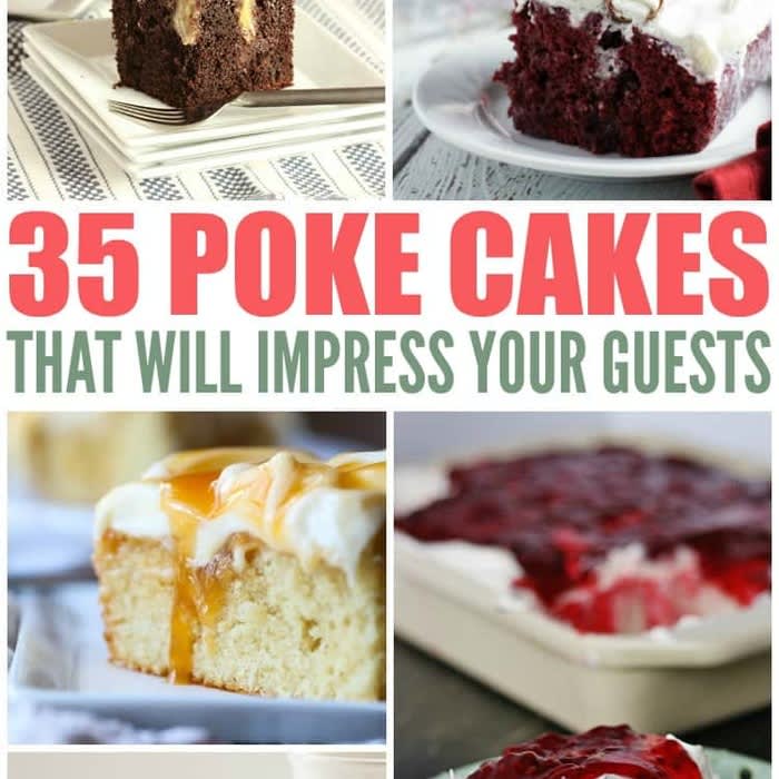Roundup: 35+ Poke Cake Recipes