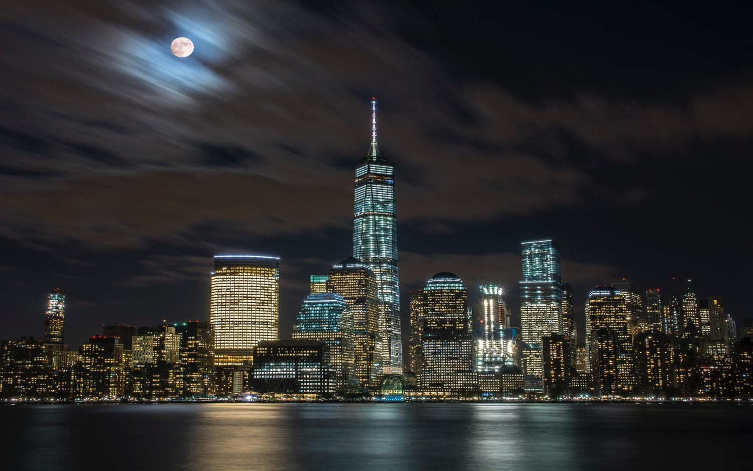 New York City During Nighttime