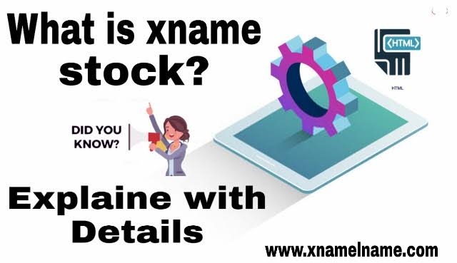 What is xname stock? Example with Valuable HTML code Record