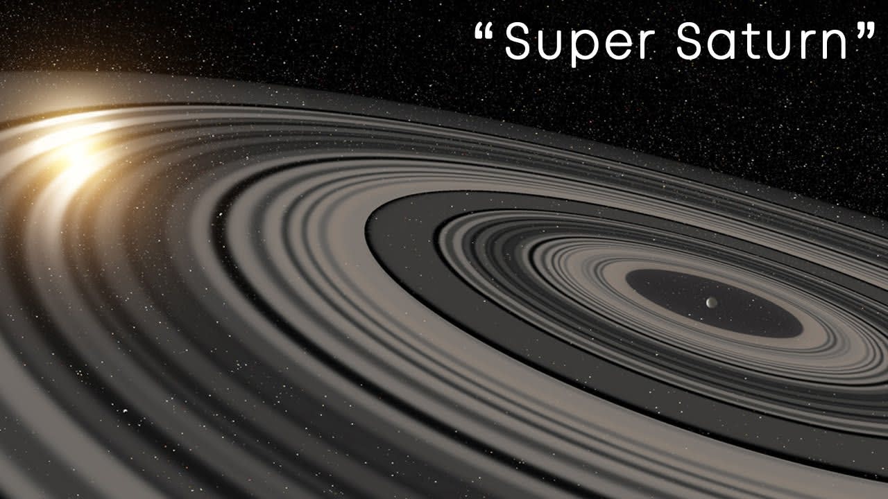 Visiting Super Saturn 'J1407b' Planet