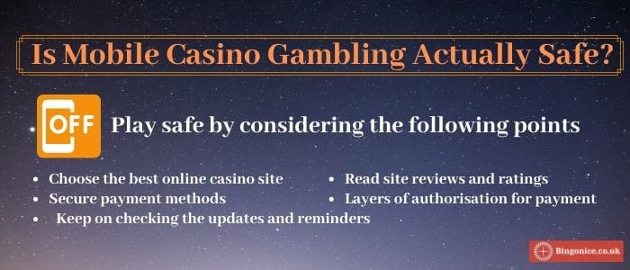 Is Mobile Casino Gambling Actually Safe?