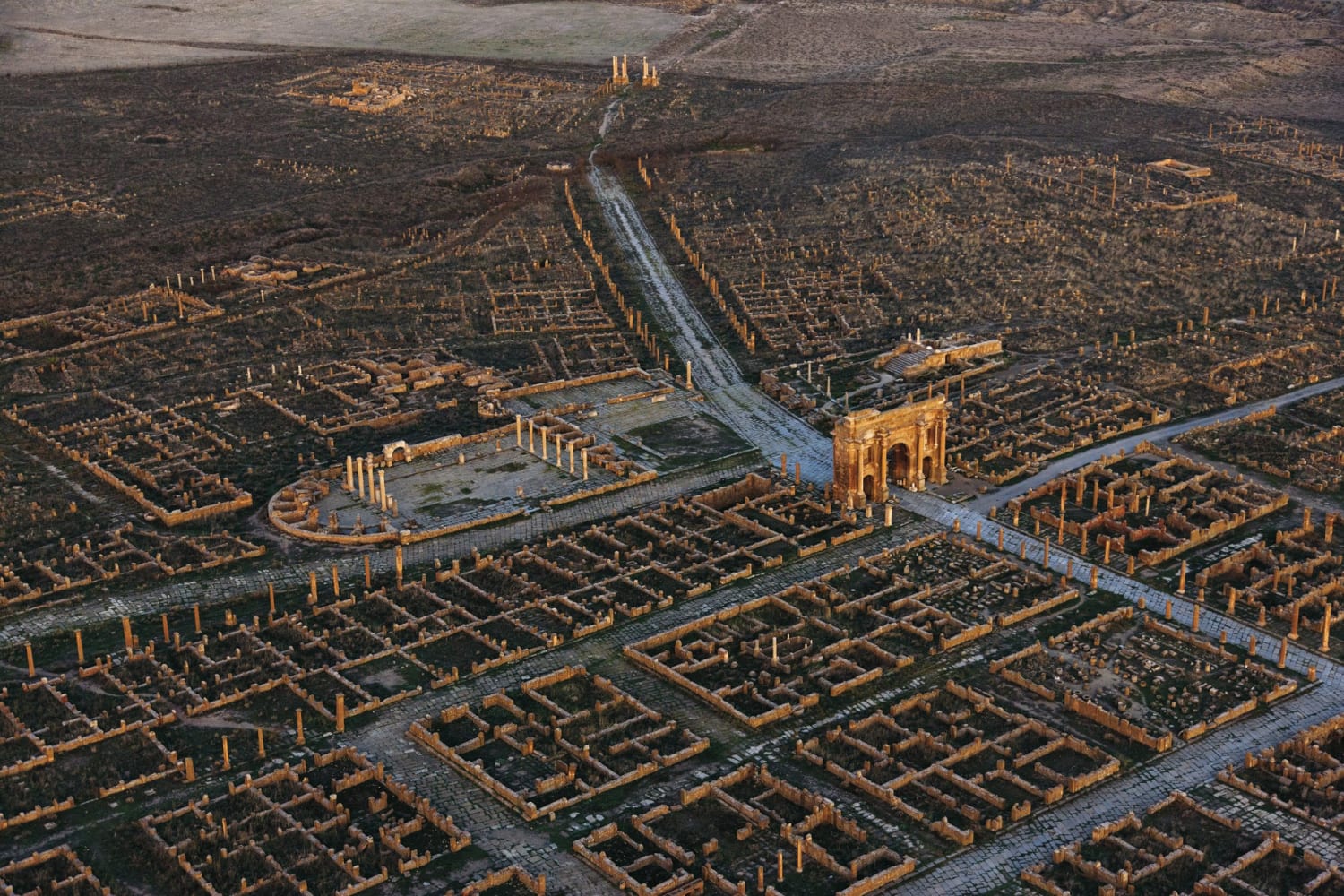 Buried in Sand for a Millennium: Africa's Roman Ghost City