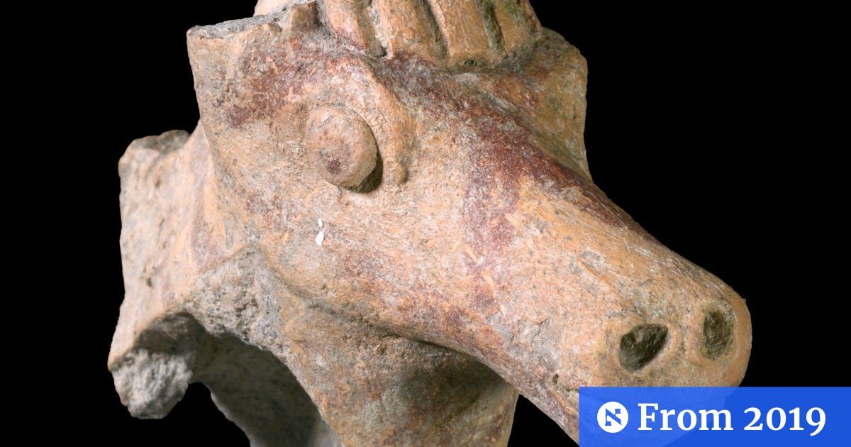 Storms in Israel unearth ancient horse figurines