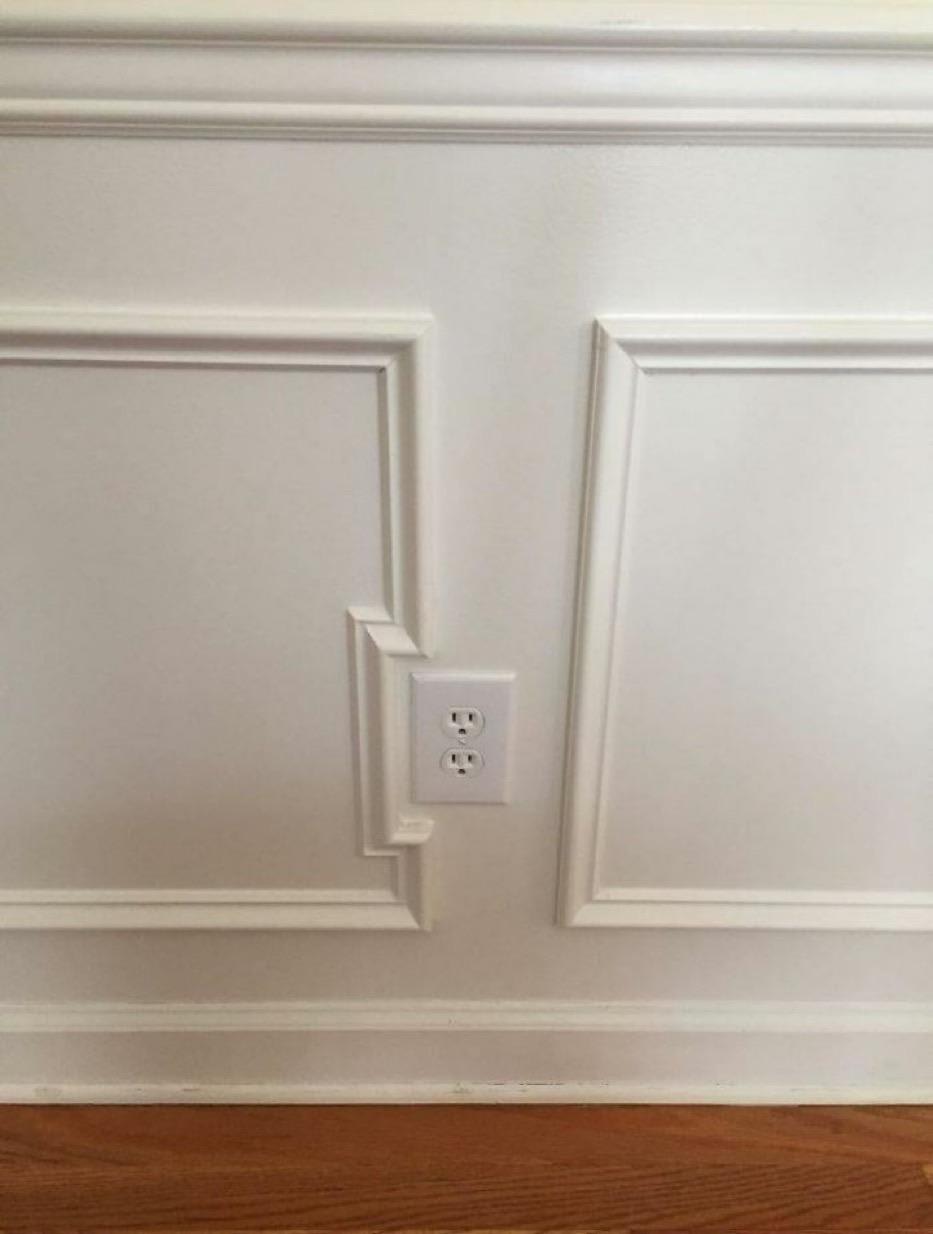 Finished the wall trim boss