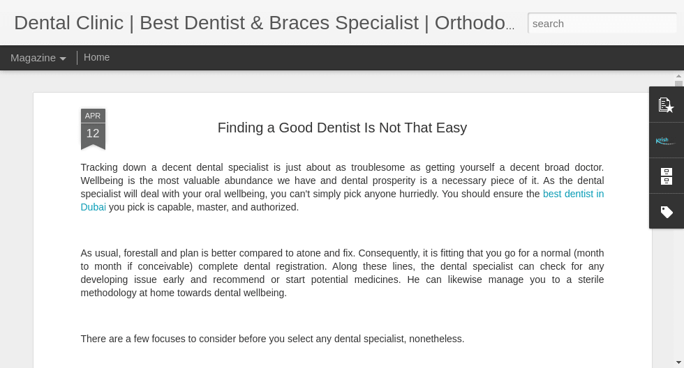 Finding a Good Dentist Is Not That Easy
