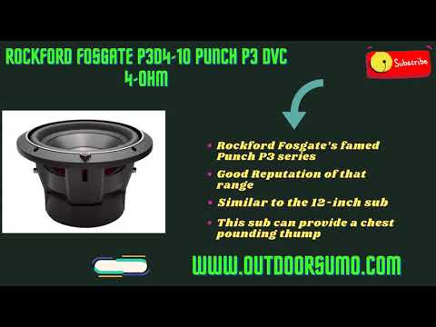 Top 5 the Best Rockford Fosgate Subwoofers Guide and Reviews by Outdoorsumo