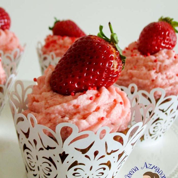 The Best Strawberry Buttercream Frosting