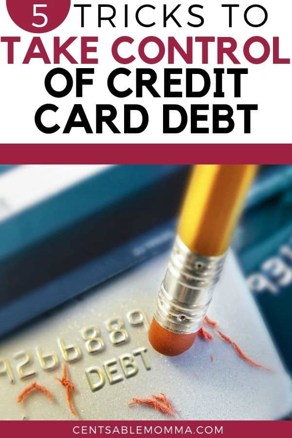 5 Tricks to Take Control of Credit Card Debt