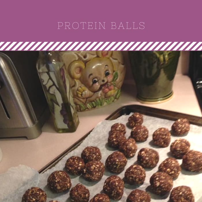 Peppermint Chocolate Protein Balls - Victorious Living