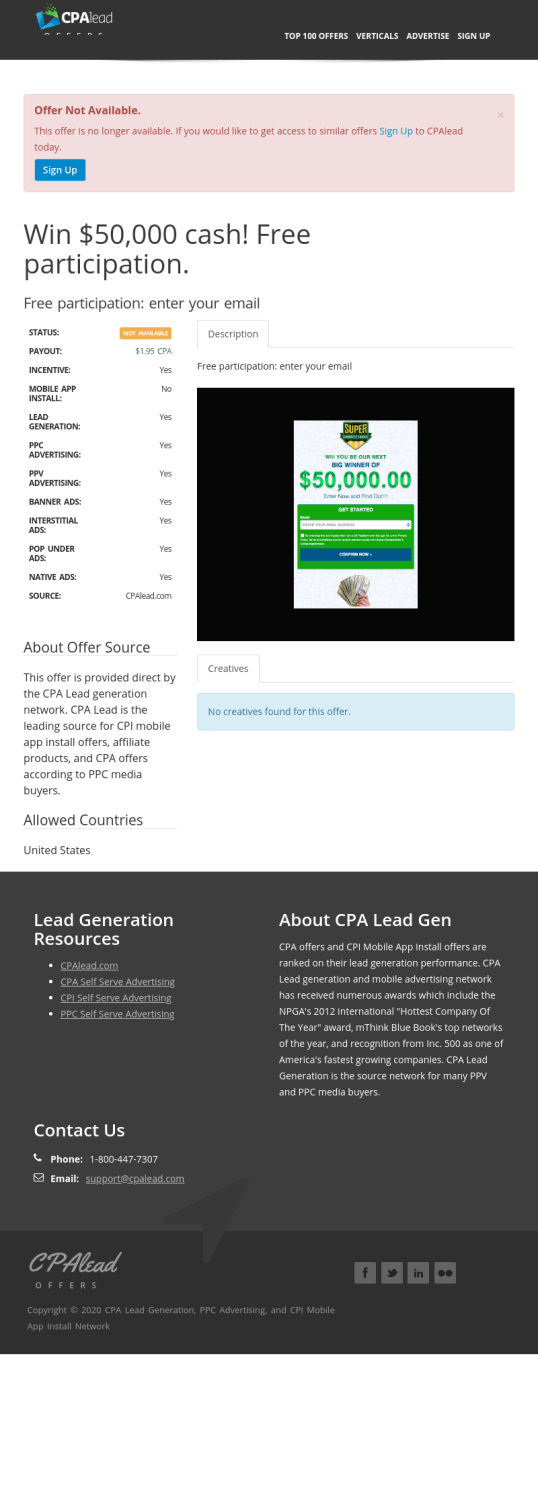Top 100 CPA Offers and CPI Mobile App Install Offers