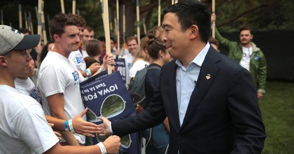 Andrew Yang Proposes Digital Data Should Be Treated Like A Property Right