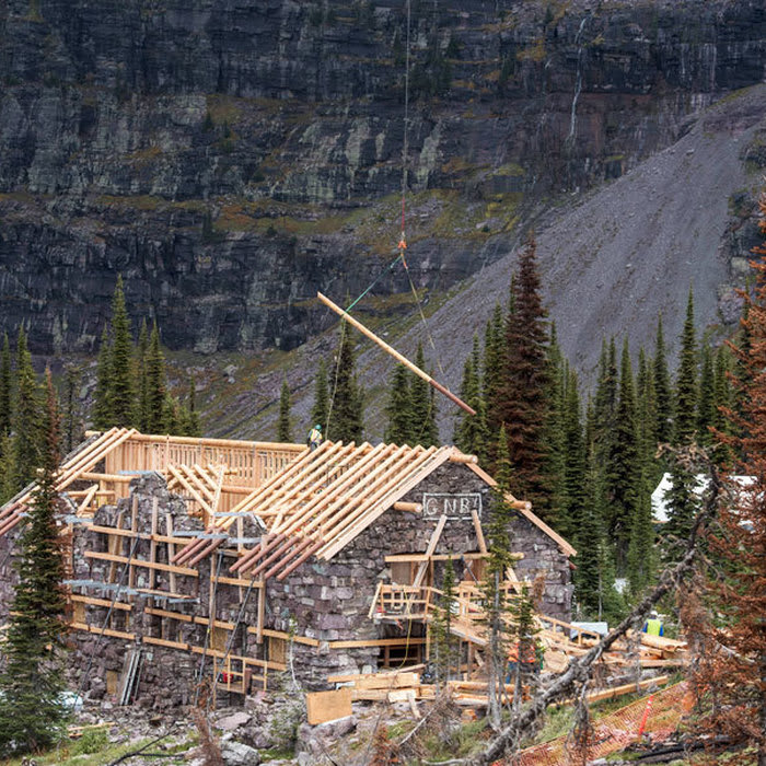 Sperry Chalet Rising from the Ashes