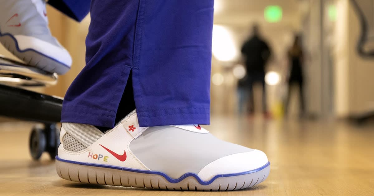 Nike Donates 30,000 Pairs of Shoes to Hospital Staff Fighting COVID-19