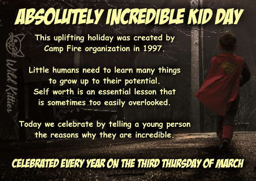Absolutely Incredible Kid Day