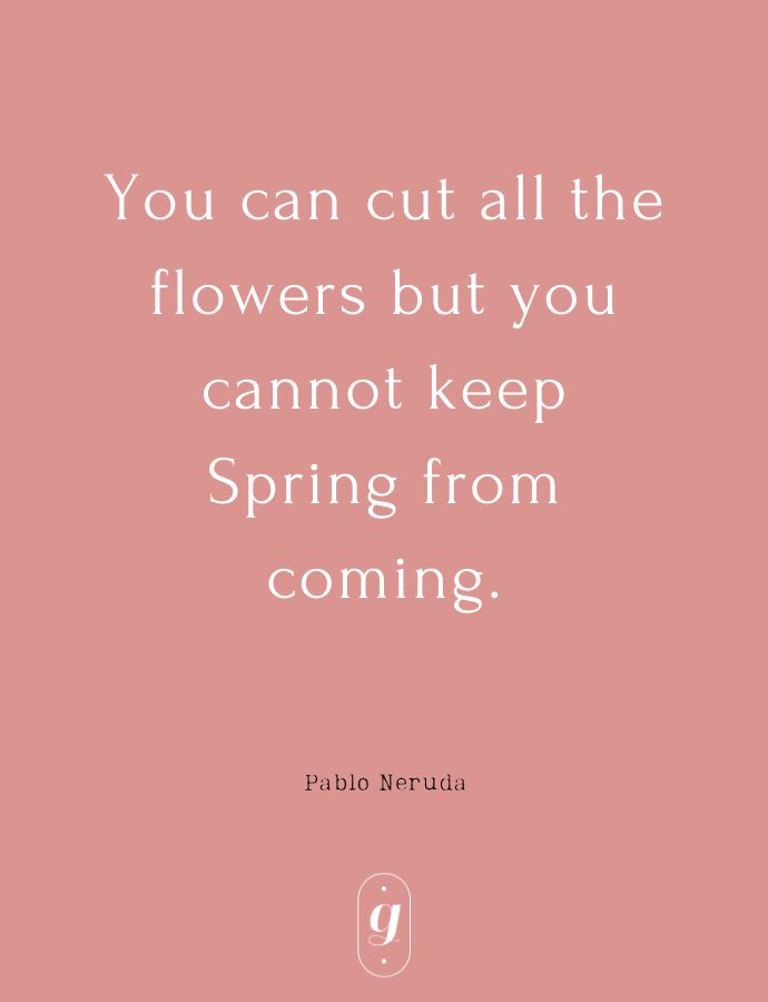 8 Lovely Spring Quotes