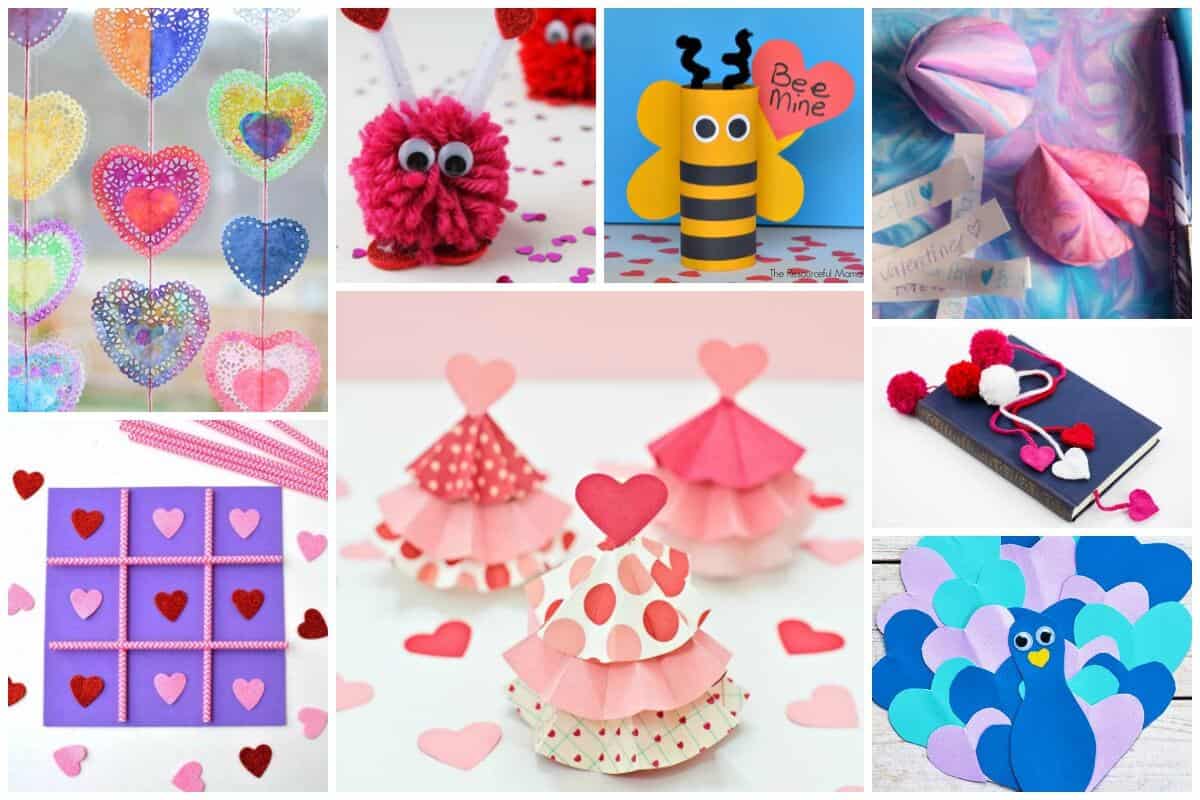 Valentine's Day Crafts For Kids - Super Cute and Easy Valentine Craft Ideas