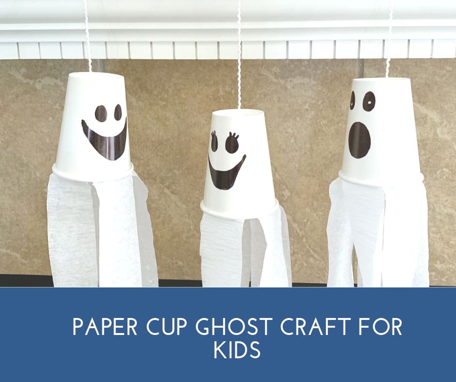 Halloween Ghost Craft For Kids