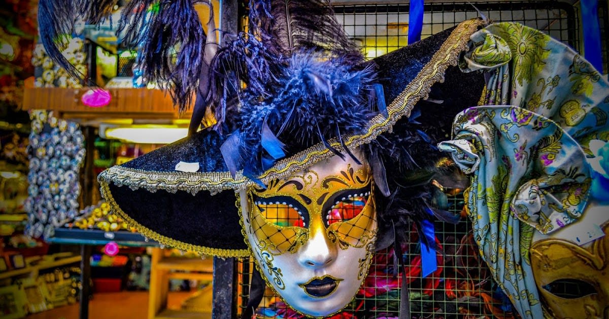 Venetian Carnival Masks, Venice, Italy