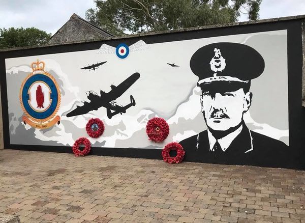 502nd (Ulster) Squadron Mural