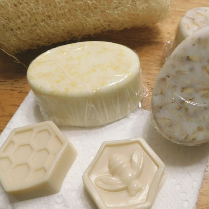 How to Make Luffa Bar Soap with Soap Base