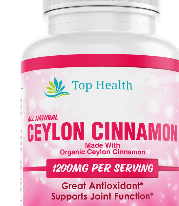 Best Organic Ceylon Cinnamon Dietary Supplement 60 Capsules