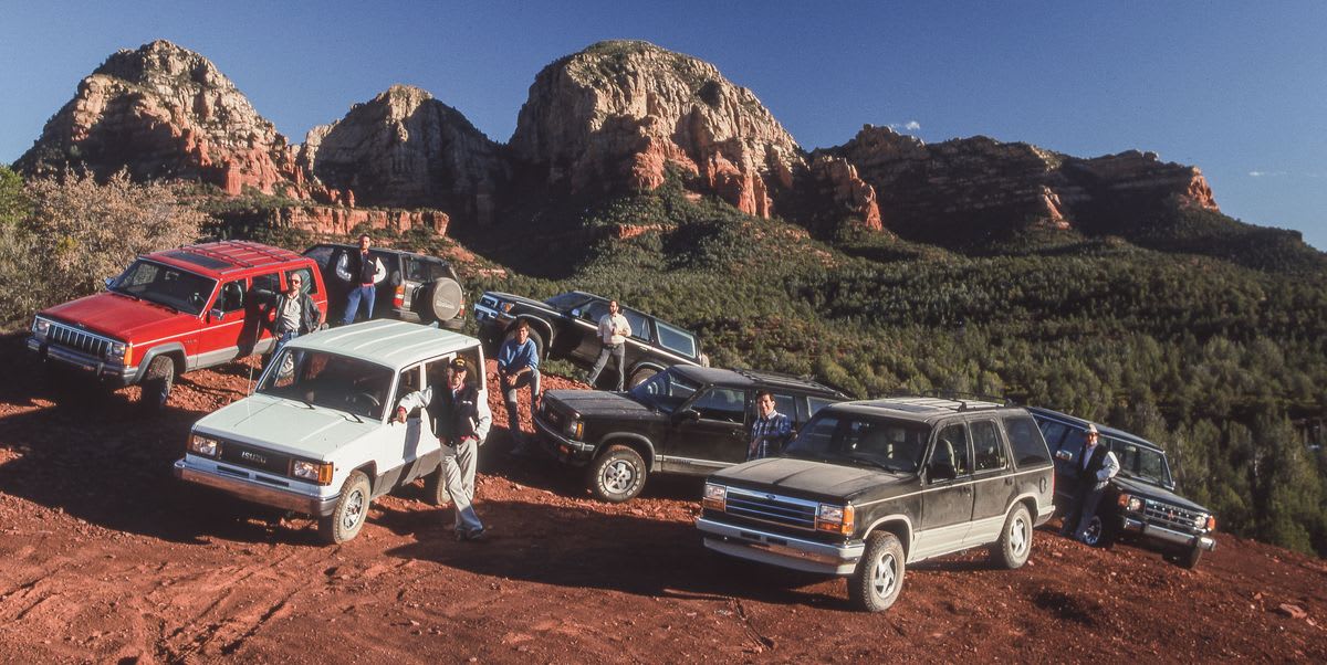 Tested: Top SUVs of 1991 Compared