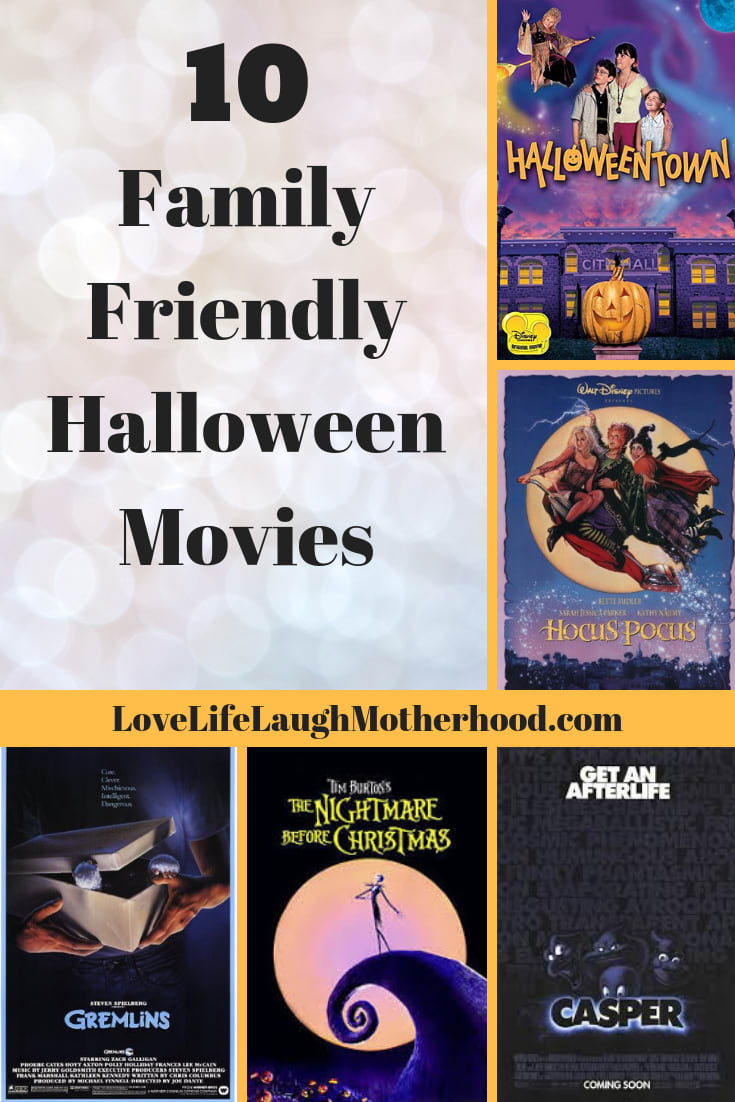 10 Of The Best Family Friendly Halloween Movies....