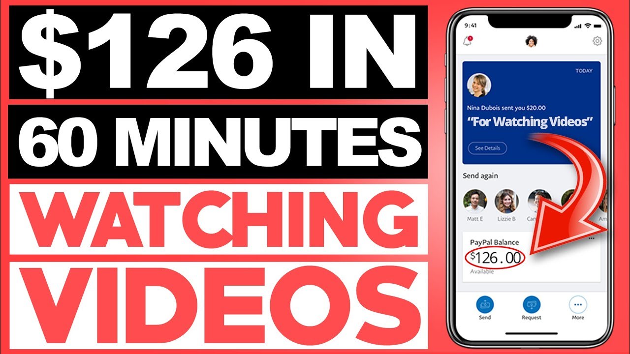 Make $126 in 1 Hour Watching Videos (FREE Paypal Money & Worldwide)