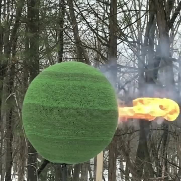 42.000 match sphere gets lit