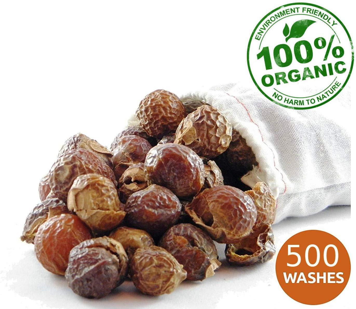 Premium Himalayan Soapnuts: Natural Laundry Detergent, Dishwashing Soap - Natural Organic Products from Auroville